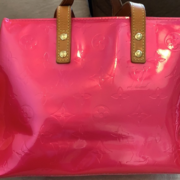 LV Mini Pink Vernis Tote - Picture 14 of 15